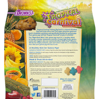 F.M. Brown's Tropical Carnaval Gourmet Guinea Pig Comida con Alfalfa y Pellets de Heno Timoteo – Dieta Diaria Fortificada con Vitaminas y Nutrientes - BESTMASCOTA.COM