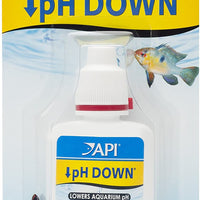 API pH DOWN ajustador de pH, reduce el pH del agua del acuario de agua dulce al nivel que tu pez necesita para prosperar, prueba el agua semanalmente y usa para corregir el nivel de pH. - BESTMASCOTA.COM