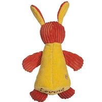 HuggleHounds - Juguete de peluche chirriante para perros con nudos para masticadores agresivos - BESTMASCOTA.COM
