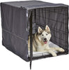 MidWest funda para jaula de perro, funda para jaula de privacidad para perros, se adapta a cajas de perro Midwest, se puede lavar a máquina y secar - BESTMASCOTA.COM
