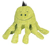 HuggleHounds - Juguete de peluche chirriante para perros con nudos para masticadores agresivos - BESTMASCOTA.COM