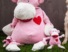 HuggleHounds - Juguete de peluche chirriante para perros con nudos para masticadores agresivos - BESTMASCOTA.COM