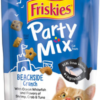 Purina Friskies Party Mix Adult Cat Treats - (4) 10 oz. Pouches - BESTMASCOTA.COM