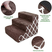Los mejores suministros para mascotas fabricados en Estados Unidos escalones/escaleras para mascotas con espuma certificada CertiPUR-US para perros y gatos - BESTMASCOTA.COM