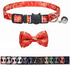 M-YOUNG Collar para gato con campana y pajarita, collares de seguridad ajustables para cachorro de gatito (6.7 in a 10,8 pulgadas) - BESTMASCOTA.COM