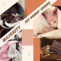 PAWZ - Manta para perro, suave, suave y cálida, doble cara, sin pelusas, para perros y gatos y animales pequeños, tamaño pequeño - BESTMASCOTA.COM