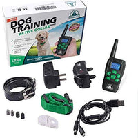 Pet Union PT0Z1 collar de entrenamiento para perros, totalmente impermeable, rango de 1200 pies - BESTMASCOTA.COM