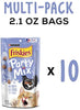 Purina Friskies Party Mix Adult Cat Treats – (10) 2.1 oz. Bolsas. - BESTMASCOTA.COM