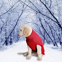 Mihachi – Sudadera para perro, abrigo de invierno, ropa clásica de punto para clima frío - BESTMASCOTA.COM