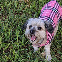 MIGOHI Dog Jackets for Winter Windproof Waterproof Reversible Dog Coat for Cold Weather British Style Plaid Warm Dog Vest for Small Medium Large Dogs - BESTMASCOTA.COM