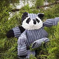 HuggleHounds - Juguete de peluche chirriante para perros con nudos para masticadores agresivos - BESTMASCOTA.COM