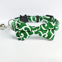 M-YOUNG Collar para gato con campana y pajarita, collares de seguridad ajustables para cachorro de gatito (6.7 in a 10,8 pulgadas) - BESTMASCOTA.COM