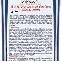 Arava Champú Natural Medicado Perro - Antibacteriano Antihongos Anti YEast Anti ITCH Perro Champú - Piel Saludable y Abrigo - primeros auxilios en puntos calientes Rascadores de Gusano Abrasiones e Infecciones Dermatológicas - BESTMASCOTA.COM