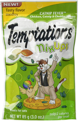 Salco Landon Tyler Temptations mix-ups pollo, Catnip y Cheddar Sabor Cat Treats - BESTMASCOTA.COM