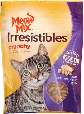 Meow Mix irresistibles con pollo y Turquía - BESTMASCOTA.COM