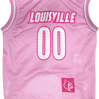 pets first Louisville rosa baloncesto Jersey - BESTMASCOTA.COM