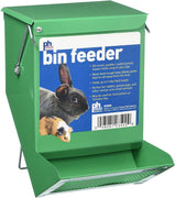 prevue Pet Productos spv3500 Comedero de Animal Pequeño Bin metal), color verde - BESTMASCOTA.COM