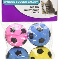 Ethical Products SPOT - Pelotas de fútbol para gatos, Classic, paquete de de 4 - BESTMASCOTA.COM
