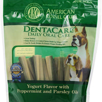 Pet Brands American Kennel Club 20 Count Yogurt-Peppermint-Parsley Dentacare - Tratamientos para perros - BESTMASCOTA.COM