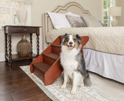 Escalera de madera para mascotas Solvit, XL, Marrón - BESTMASCOTA.COM