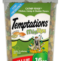 TEMPTATIONS MixUps Crunchy and Soft Cat Treats, 16 oz. - BESTMASCOTA.COM