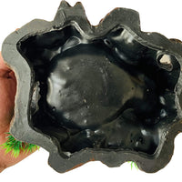 PINVNBY plataforma de resina para reptiles, árbol artificial, tronco, tanque de reptiles, cuenco de agua para alimentos para dragón, lagarto, gecko, rana de agua, serpiente - BESTMASCOTA.COM