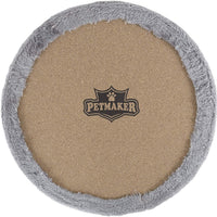 petmaker Cat Condo 2 Story con Scratching superficie de doble agujero, 14" x 20.5," Gray - BESTMASCOTA.COM