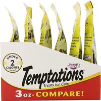 Whiskas Temptations - Juego de 12 sabrosos dulces de gallinas para gatos - BESTMASCOTA.COM