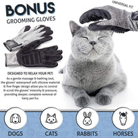 Petsmatig jaula de alambre para gatos: espaciosa caja de metal plegable para mascotas con 3 aperturas, 3 plataformas, 3 escaleras, 1 hamaca, 1 bandeja inferior, 4 ruedas y guantes de aseo gratis - BESTMASCOTA.COM
