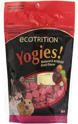 eCOTRITION Yogies para hámsters/jerbiles/ratas, 3.5 onzas - BESTMASCOTA.COM