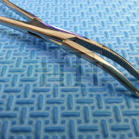 Dog Cat Pet Hair Puller Remover acero inoxidable hemostat Locking Forceps 5.5" Curved Full dentado (HTI marca) - BESTMASCOTA.COM