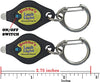 Luz para perro, collar de perro, correa de bubbba, luz – (no versión actual) 2 por paquete – para paseos de perro y monitoreo de patio. Se fija a la correa, collar de perro, arnés. Ideal para perros pequeños y grandes. (Color negro) - BESTMASCOTA.COM