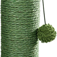 PetnPurr - Rascador para gatos con pelota, color verde - BESTMASCOTA.COM