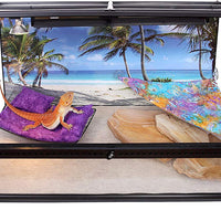 Reptil T5HO 22" Fixture & Reflector con luz Basking Assembly - BESTMASCOTA.COM