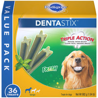 Pedigree Dentastix Dental Treats for Dogs - Large (30 lb +) - BESTMASCOTA.COM