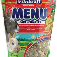 Vitakraft Menu vitamina fortificada mascota conejo alimentos,. - BESTMASCOTA.COM