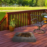 Waterproof Memory Foam Pet Bed- Indoor/Outdoor Dog Bed with Water Resistant Non-Slip Bottom & Removeable Washable Cover - BESTMASCOTA.COM
