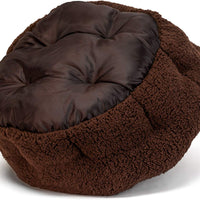 Best Friends by Sheri OrthoComfort Deep Dish Cuddler (varios tamaños) - Cojín para cama de gato y perro autocalentante para aliviar la articulación y mejorar el sueño - Lavable a máquina, parte inferior impermeable, Estándar - BESTMASCOTA.COM