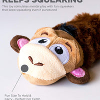 petstages sólo por diversión no relleno felpa Lil Squeak para perros pequeños, S, Monkey - BESTMASCOTA.COM
