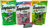 Temptations bajo en calorías Cat Treats 3 variedad de sabor con juguete Bundle, 1 de cada: mariscos Medley, shrimpy camarón, Catnip fiebre (3 ounces) - BESTMASCOTA.COM