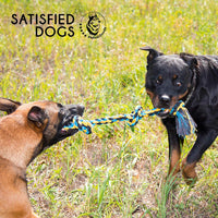 Dog Toys for Aggressive Chewers - Large Dog Toys - 3 Nearly Indestructible Chewing Ropes - Durable Heavy Duty Dental Chew Toys for Big Dogs - Dog Rope Chew Toys - Tug of War Dog Toy - Tough Dog Toys - BESTMASCOTA.COM