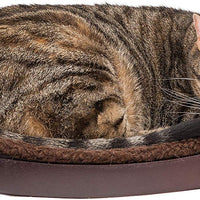 Art of Paws - Cama de perca para gato con diseño de hamaca de gato curvado, elegante mueble de madera montado en la pared, un regalo para tu gato - BESTMASCOTA.COM