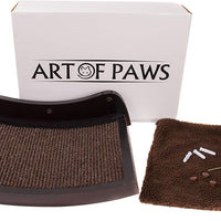 Art of Paws - Cama de perca para gato con diseño de hamaca de gato curvado, elegante mueble de madera montado en la pared, un regalo para tu gato - BESTMASCOTA.COM