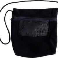 Enlace & bolsa de dormir (Negro) Combo Bundle para el azúcar Planeadores y mascotas - BESTMASCOTA.COM