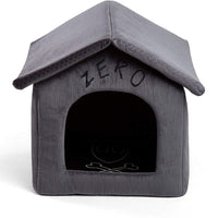 Disney Pesadilla antes de Navidad Zero Portable Pet Casa Cama Perro/Gato Cama con parte superior extraíble, bordado, se puede lavar a máquina., la suciedad/Resistente al agua inferior (disponible en dos tamaños) - BESTMASCOTA.COM