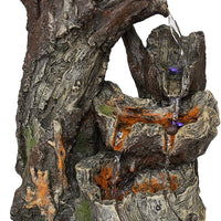 Zoo Med 26375 Repti Rapids LED cascada estilo de madera, Medium - BESTMASCOTA.COM