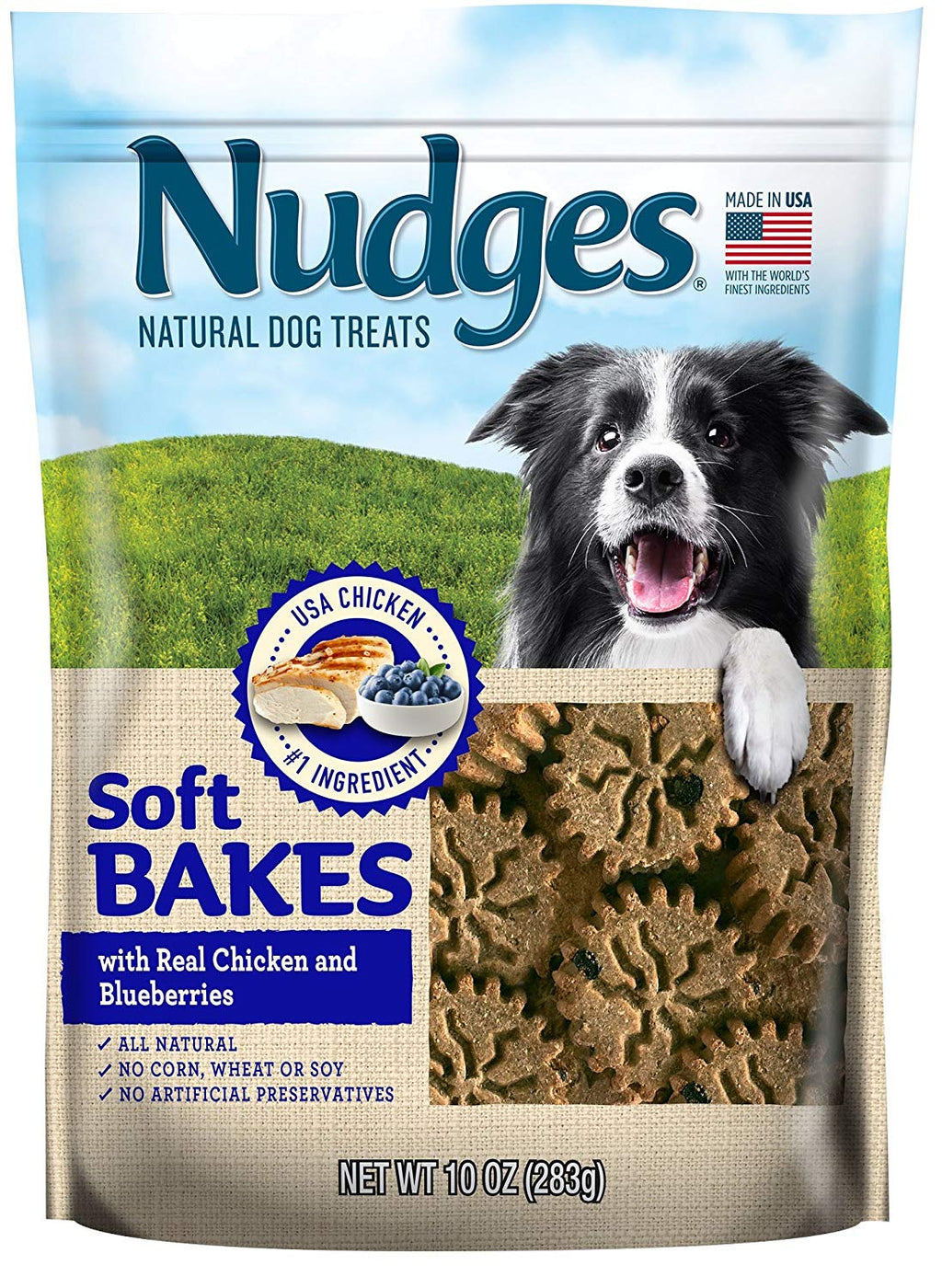 Nudges - Pasteles blandos con pollo y arándanos - BESTMASCOTA.COM