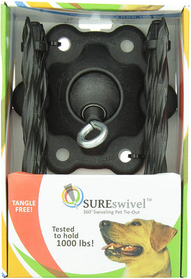 Pivote canino giratorio de 360 grados de SUREswivel. Hecho en los Estados Unidos. - BESTMASCOTA.COM