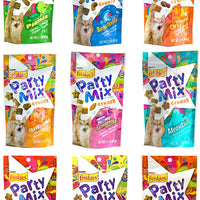 Friskies Party Mix Crunch Variety Pack (9 Sabores) – Wild West, por la mañana Munch, Mixed Grill, Picnic, Playa, cheezy Craze, Original, California Dreamin ', y Meow Luau - BESTMASCOTA.COM