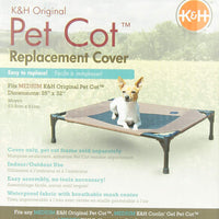 Cuna de repuesto para mascotas con fabricación original de K&H, (marco no incluido) - BESTMASCOTA.COM